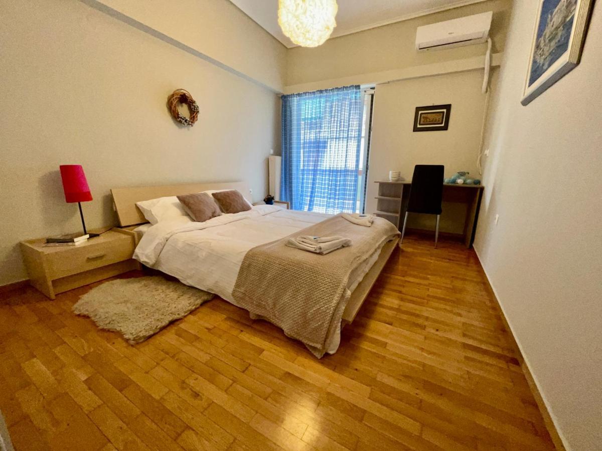 Agios Eleftherios Metro St. 2 Bedrms 4 Pers. Flat Atina Dış mekan fotoğraf