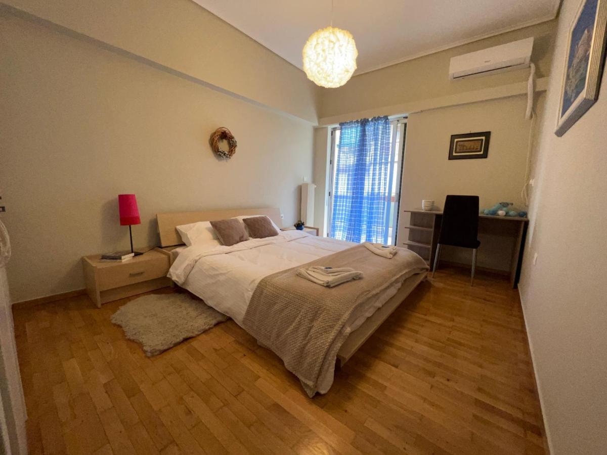 Agios Eleftherios Metro St. 2 Bedrms 4 Pers. Flat Atina Dış mekan fotoğraf