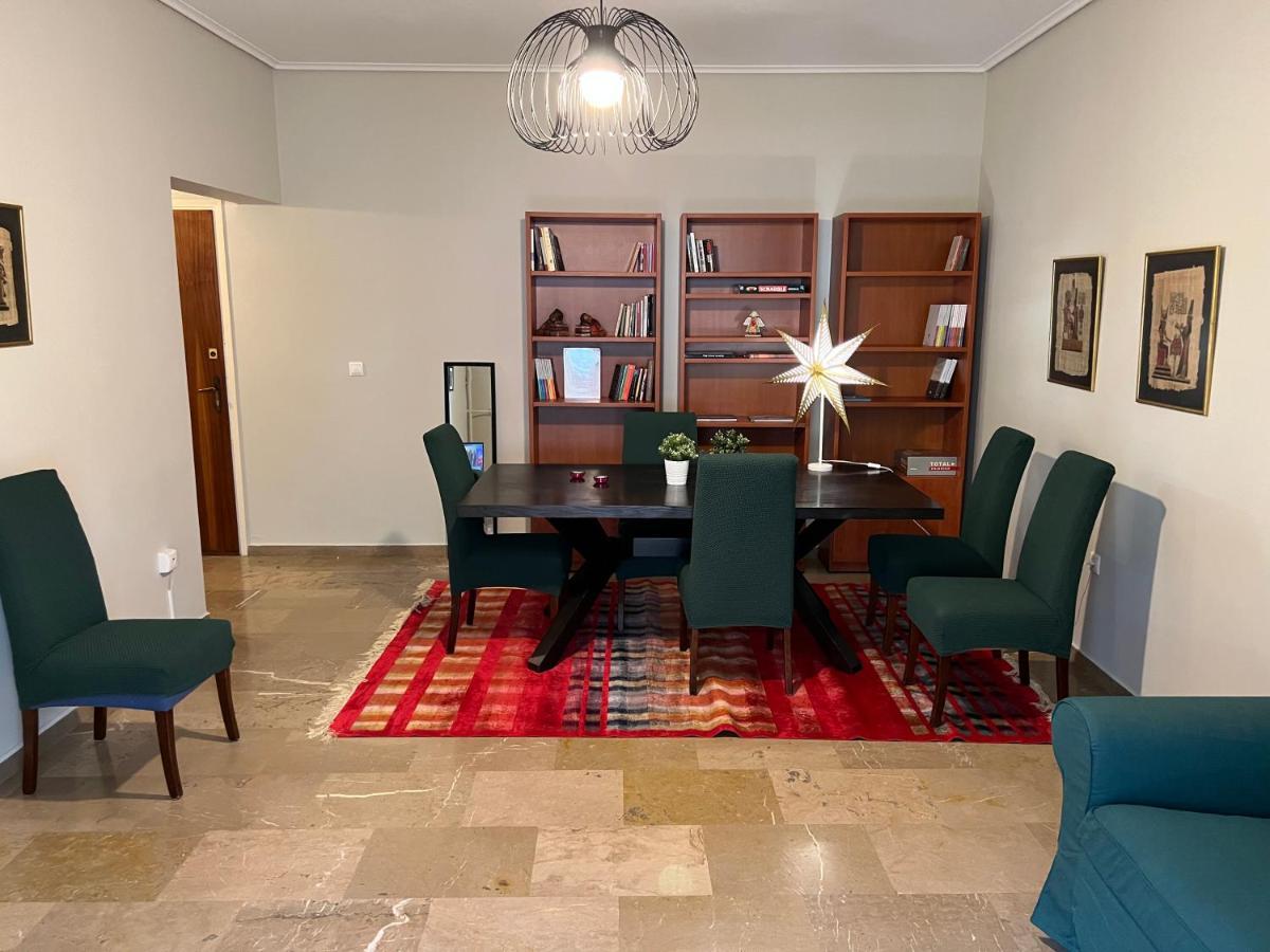 Agios Eleftherios Metro St. 2 Bedrms 4 Pers. Flat Atina Dış mekan fotoğraf